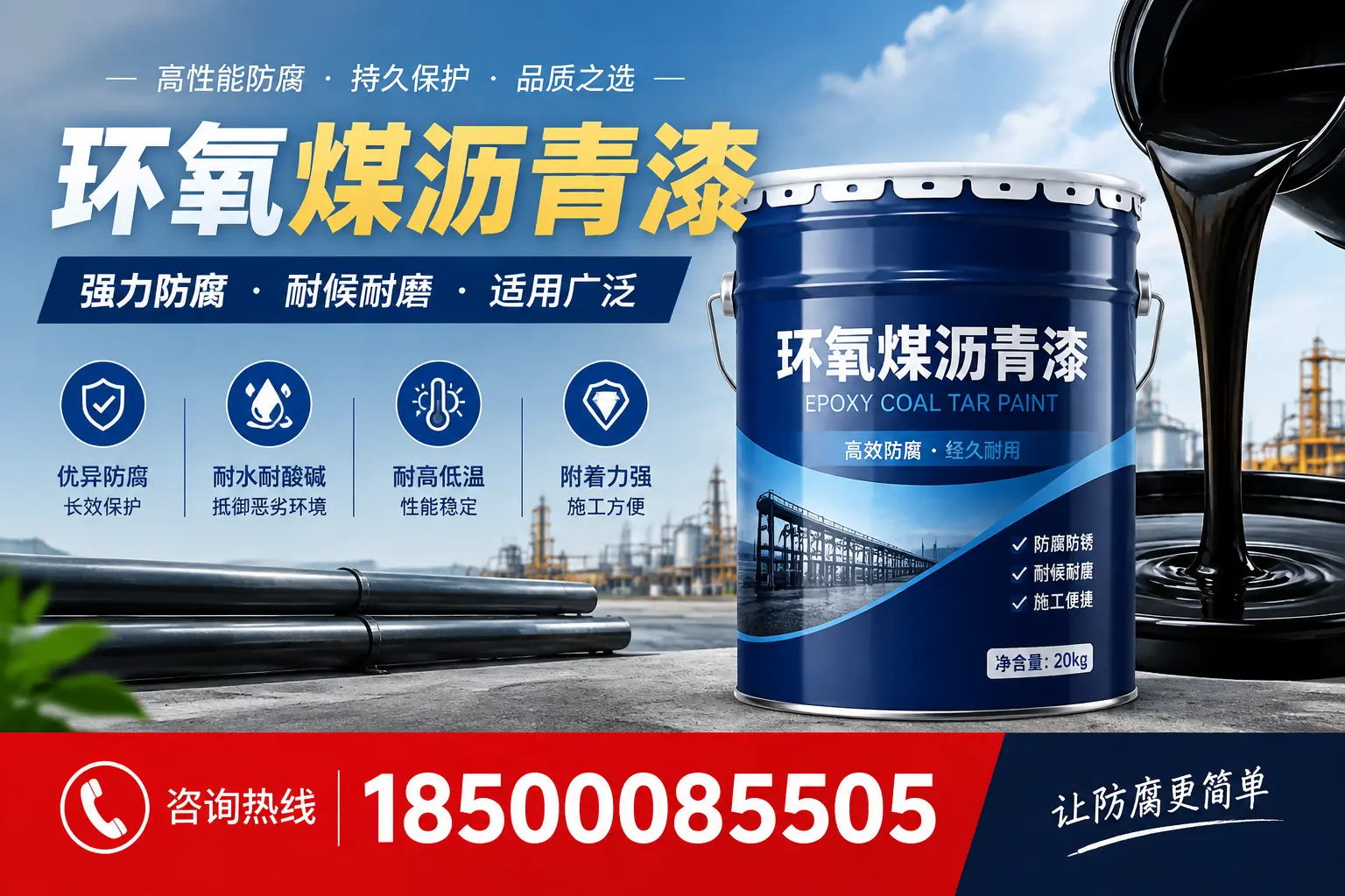 环氧煤沥青漆在不同气候条件下的表现分析，平顶山适用性