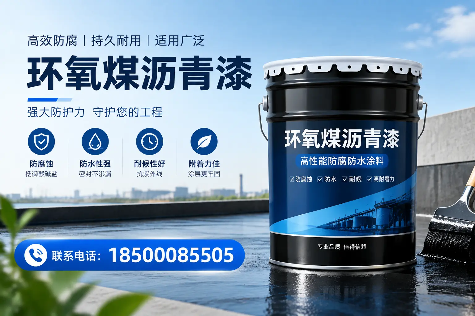 环氧煤沥青漆的施工方法详解,助力平顶山企业高效完成项目